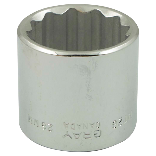 Socket, 20 mm, 3/8" Drive, 12 Points
