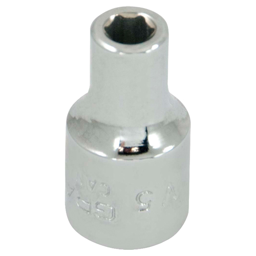 Socket, 9/32", 1/4" Drive, 6 Points