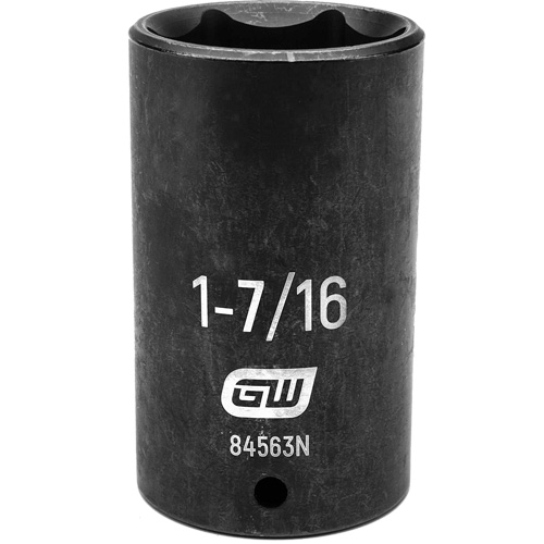 Deep Impact Socket, 1-7/16", 1/2" Drive, 6 Points
