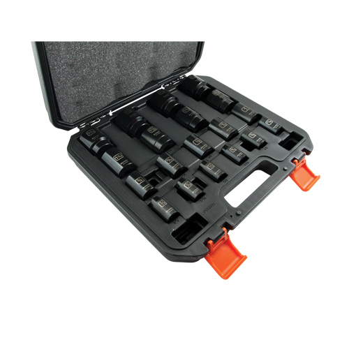 Impact SAE Socket Set, 1/2" Drive Size -  - TYY204