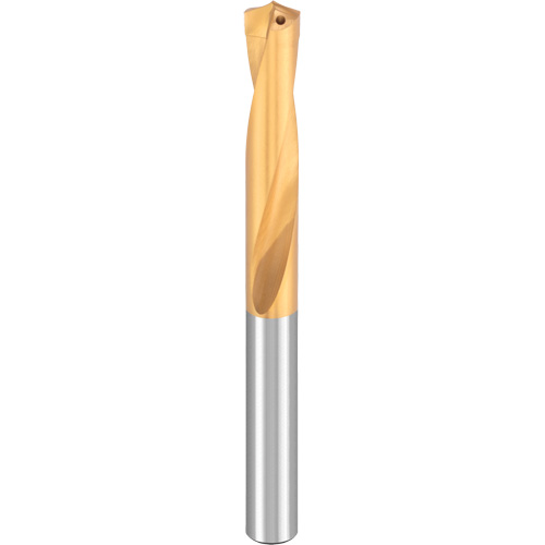 Helical Stub Screw Machine Drill Bit, 1", Carbide, 5-5/16" Flute, 135° Point