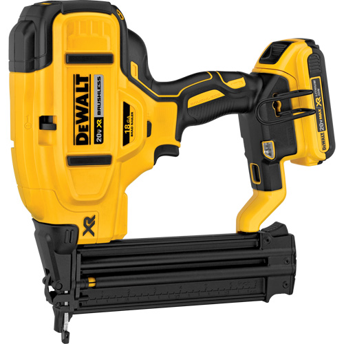 Max XR Brad Nailer Kit, 20 V, Lithium-Ion