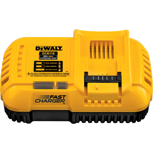 Fan Cooled Fast Charger, 20 V, Lithium-Ion