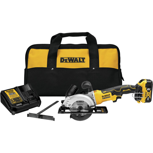 Atomic Brushless Circular Saw Kit, 4-1/2", 20 V