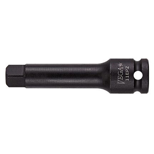 Pin Lock Impact Socket Extension, 1/4", 1" L