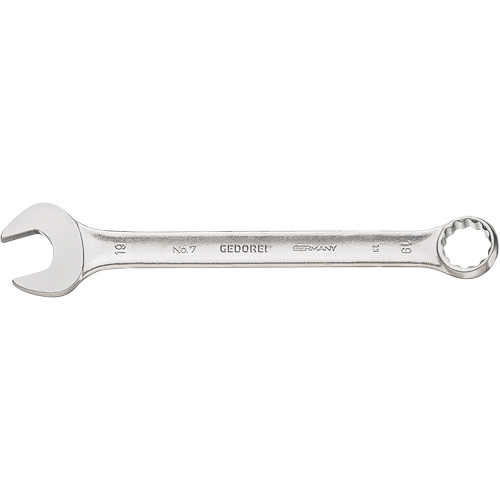 7 Series Combination Spanner, 10 mm, Chrome Finish