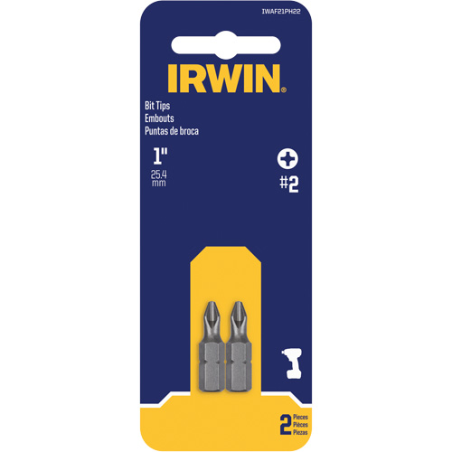 Insert Bits, Phillips, #2, 1/4" Drive