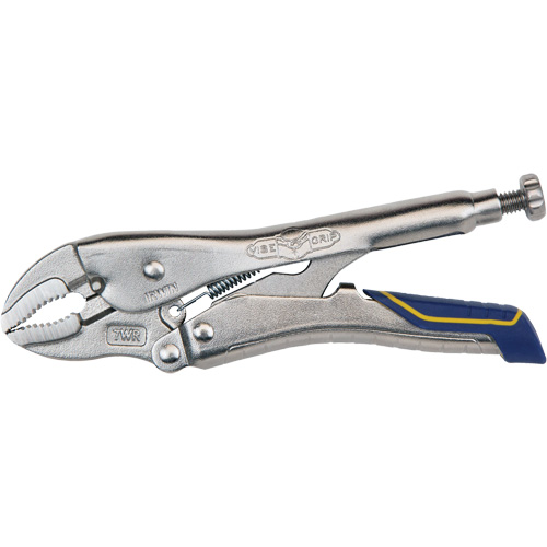 Vise-Grip® Fast Release™ 7WR Locking Pliers with Wire Cutter, 7" Length, Curved Jaw