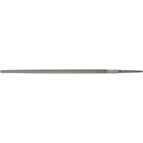 File, 3/8" Dia. x 10" L, Round, Bastard Cut