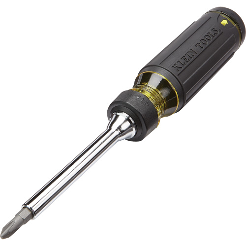 15-in-1 Multi-Bit Ratcheting Screwdriver, 8-3/4" L, Cushion Grip Handle