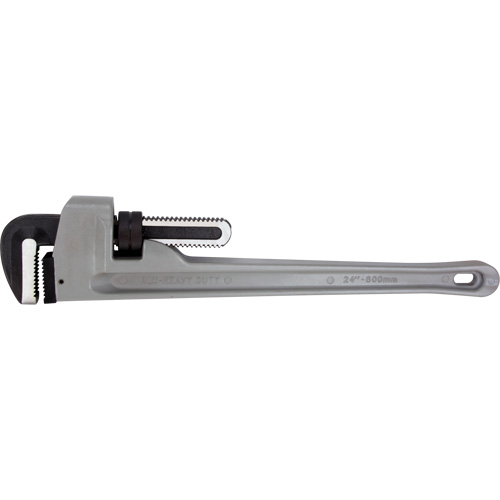Pipe Wrench, 3" Jaw Capacity, 24" Long, Ergonomic Handle