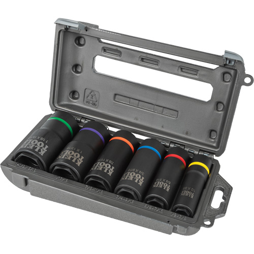 2-in-1 6-Piece Impact Socket Set