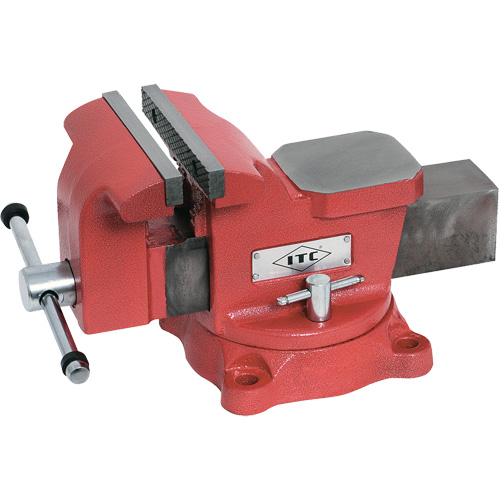 Mechanic's Vise, 6" Jaw Width, 3" Throat Depth