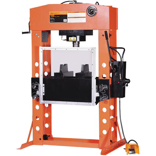 Super Heavy-Duty Shop Presses, 100 tons Capacity
