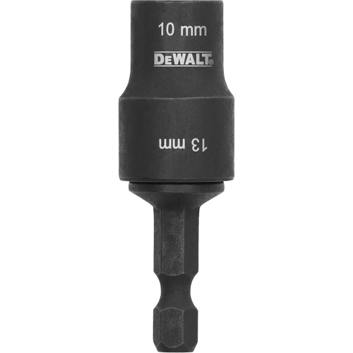 FLEXTORQ Double-Ended Detachable Nut Driver, 13 mm Drive, 4-4/5" L, Magnetic