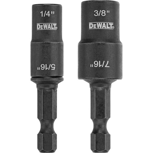 Double-Ended Detachable Nut Driver Set, 2 Pcs., Magnetic, Imperial