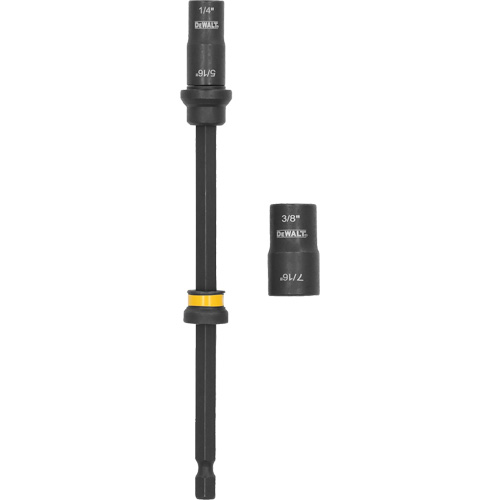 FLEXTORQ Double-Ended Nut Driver, 5/16"/1/4"/3/8"/7/16" Drive, 6" L, Magnetic