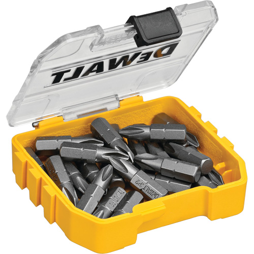 25-Piece Standard Driver Bit Set with ToughCase+ System, Phillips, #2, 1/4" Drive