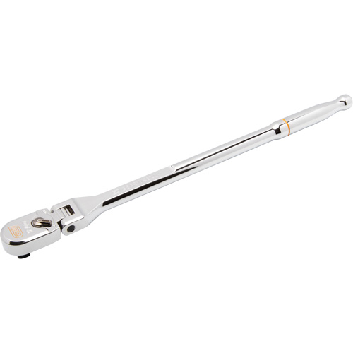 120XP™ Full Polish Chrome Flex Head Teardrop Ratchet