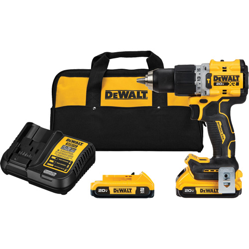 20V MAX* XR Brushless Cordless Hammer Drill/Driver Kit, 1/2" Chuck, 20 V