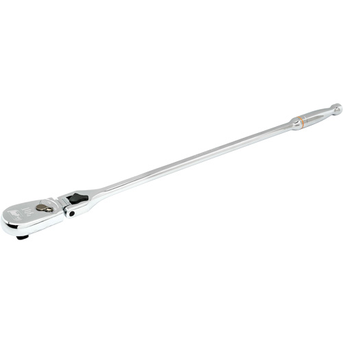 90-Tooth Locking Flex Head Teardrop Ratchet