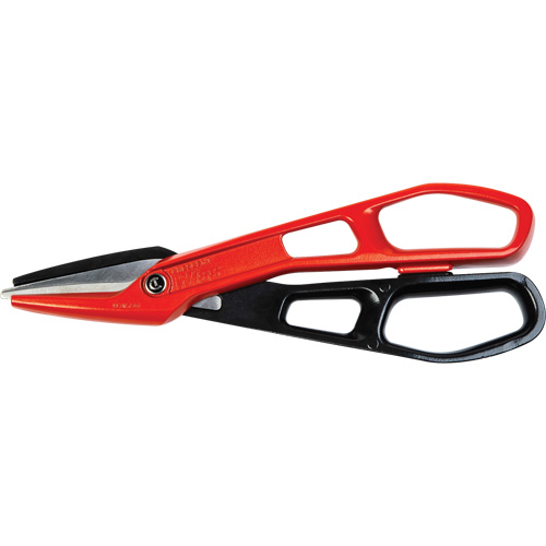 Lightweight Aluminum Tinner Snips, 3" Cut Length, Straight Cut