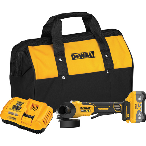 MAX* XR Brushless Cordless Angle Grinder Kit with XR POWERPACK™, 4-1/2" - 5" Wheel, 20 V