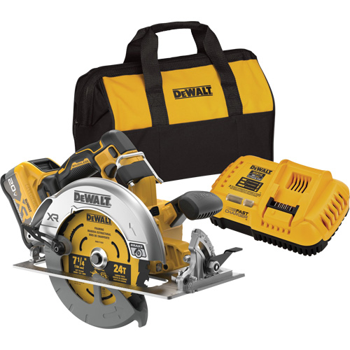 MAX* XR Brushless Cordless Circular Saw Kit with XR POWERPACK™, 7-1/4", 20 V