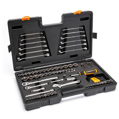 1/4" & 3/8" Drive 72-Tooth, 6-Point Professional Tool Set