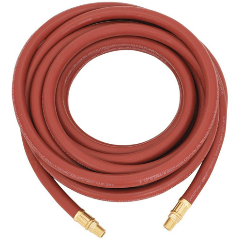 AH3850RB Hose, Air, Rubber, 3/8" dia. x 50', 300 psi, 1/4 NPT