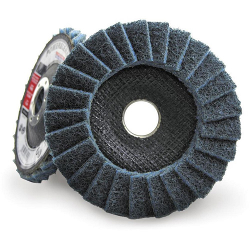 POWERBLEND SCD Surface Conditioning Flap Disc, 4-1/2" x 7/8", Type 29, Fine Grit
