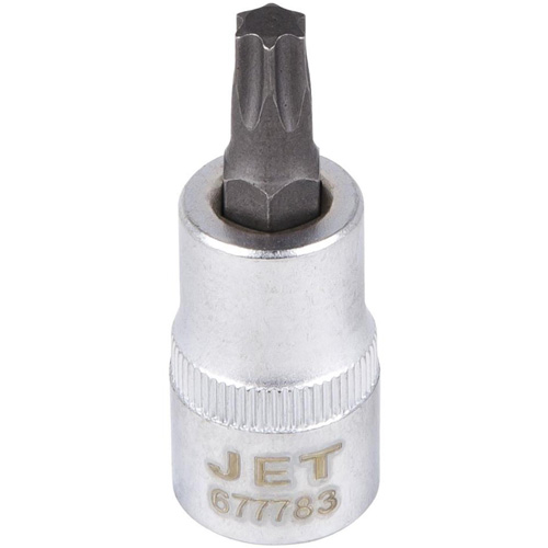 Bit Socket, Torx, T-45 x 2" L, 3/8" Drive