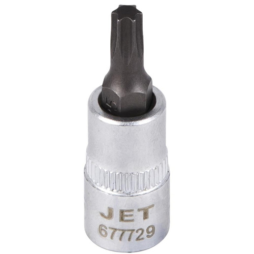 Bit Socket, Torx, T-27 x 1-1/2" L, 1/4" Drive
