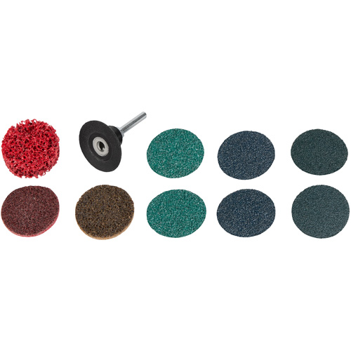 10-Piece 2" Quick Change Disc Kit