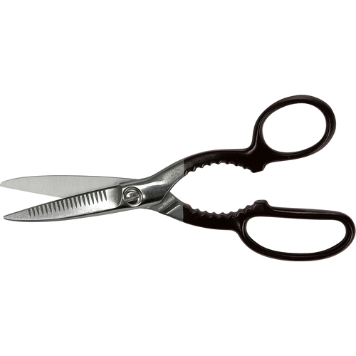 Kitchen Shears, 2-5/8" Cut Length, Rings Handle