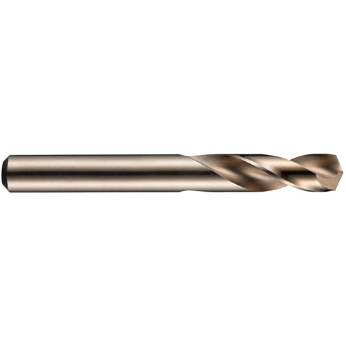 Jobber Drill Bit, High Speed Cobalt, V, 5" L, 3-5/8" Flute, 135° Point Angle