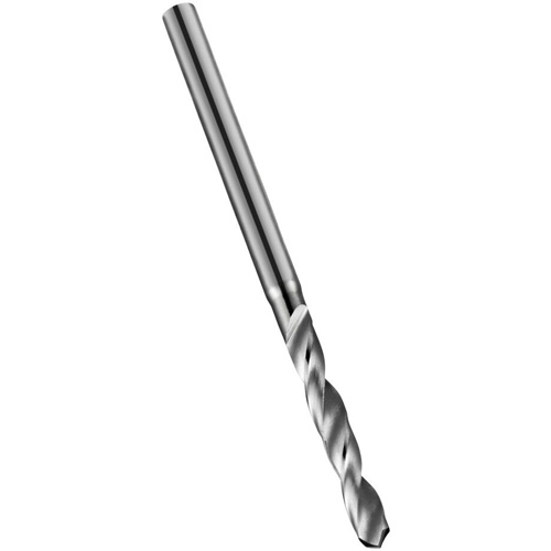 Micro Drill Bit, 0.18 mm, High Speed Cobalt, 1.4 mm Flute, 118° Point