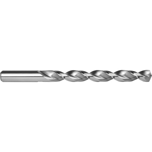 Parabolic Flute Jobber Drill Bit, High Speed Steel, 1.5 mm, 40 mm L, 18 mm Flute, 135° Point Angle