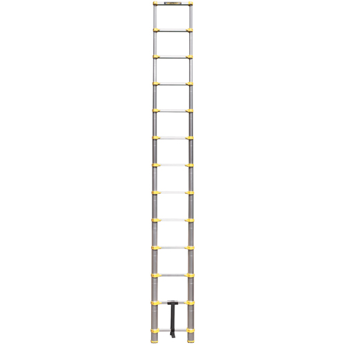 Telescopic Ladder, 3' - 12', Aluminum, 250 lbs. Capacity, Type 1 - Telescopic Ladder - VC441