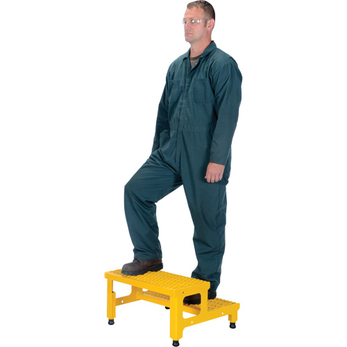 Adjustable Step-Mate Stand, 2 Step(s), 23-13/16" W x 22-7/8" L x 15-1/4" H, 500 lbs. Capacity - Step Stand - VD446