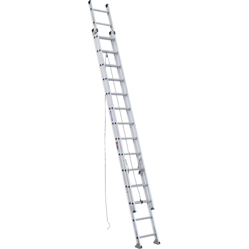Extension Ladder, 300 lbs. Cap., 25' H, Grade 1A