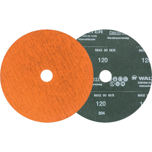 Fibre Discs - Coolcut™ XX, Ceramic, 120, 7" Dia x 7/8" Arbor