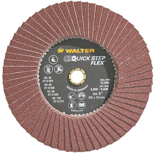 QUICK-STEP™ FLEX, 5" x Type 29, 80 Grit, Aluminum Oxide