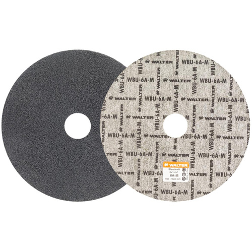 Blendex U™ Finishing Wheel, 6" Dia., 6AM Grit, Silicon Carbide
