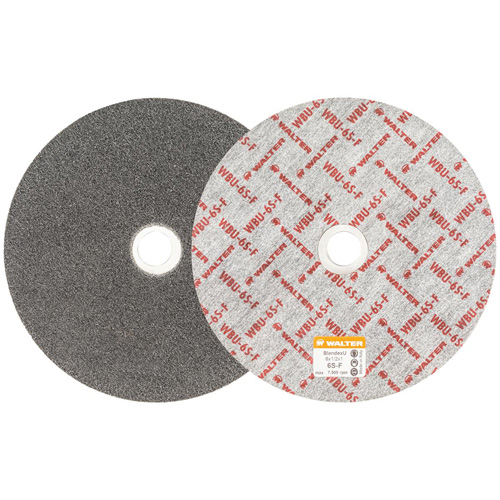 Blendex U™ Finishing Wheel, 6" Dia., 6SF Grit, Silicon Carbide
