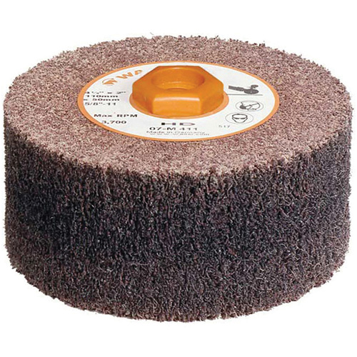 Blendex™ High Density Drum, 4-1/2" Dia. x 2" W, 5/8"-11 Arbor, HD Grit
