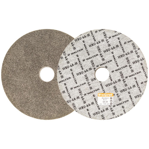 Blendex U™ Finishing Wheel, 6" Dia., 6AM Grit, Silicon Carbide
