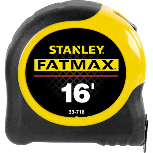 FatMax® Measuring Tape, 1-1/4" x 16', 16ths of an Inch Graduations