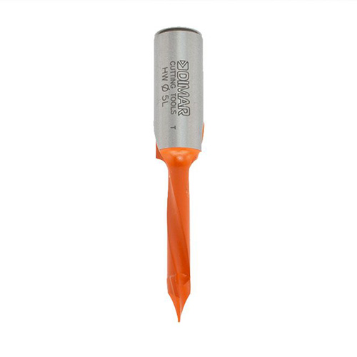 Through-Hole Carbide Tipped Drill, 7 mm Diameter