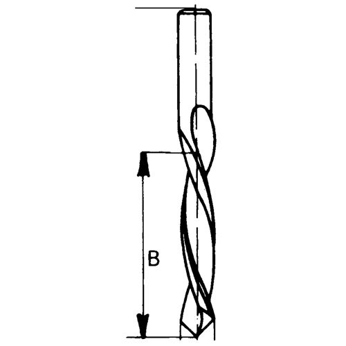 Right Hand Drill, Carbide
